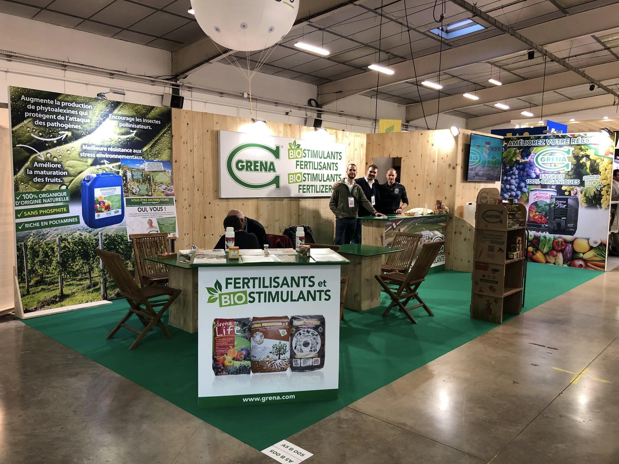 Tout est prêt pour vous accueillir au stand A5 B005