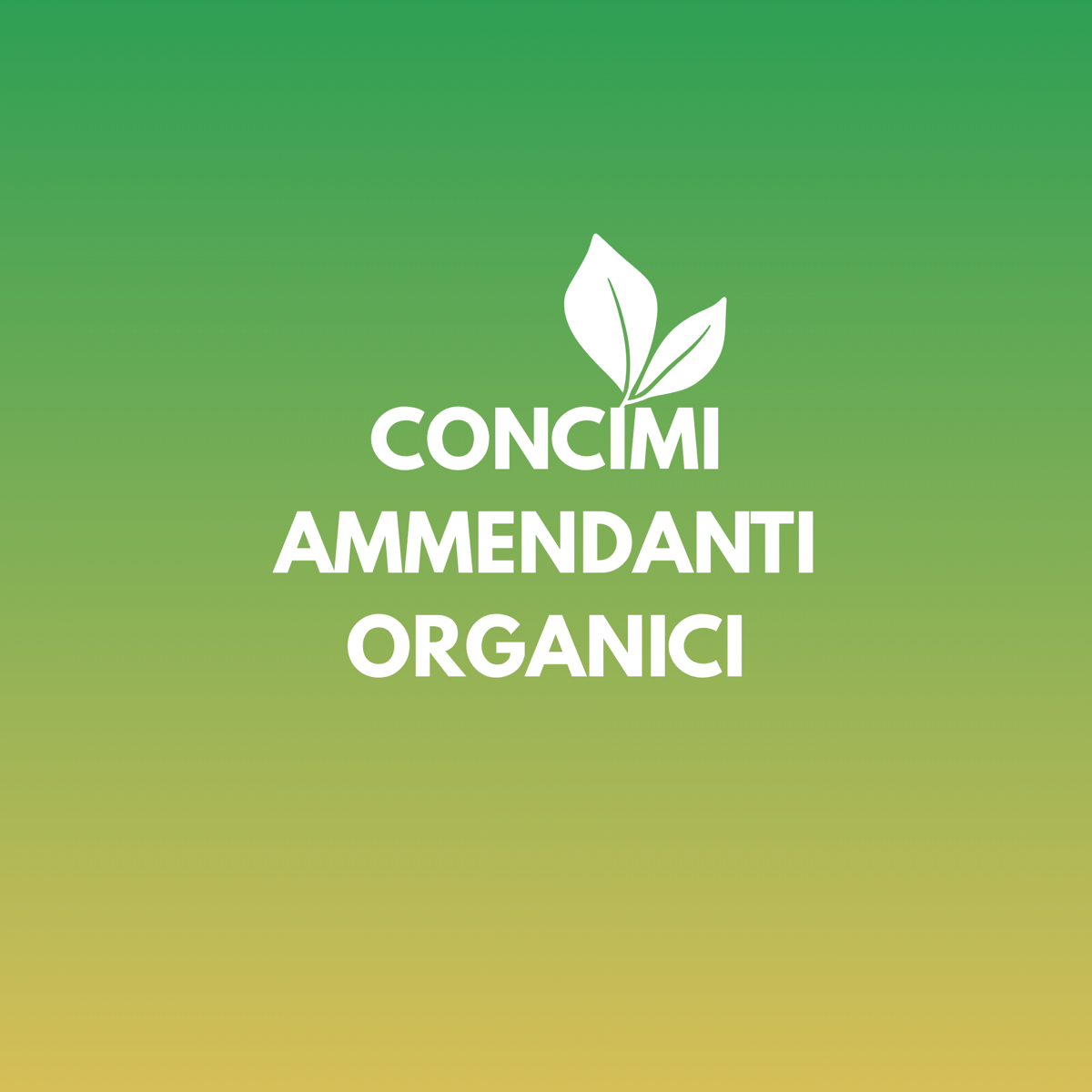 Concimi Organici Ammendanti